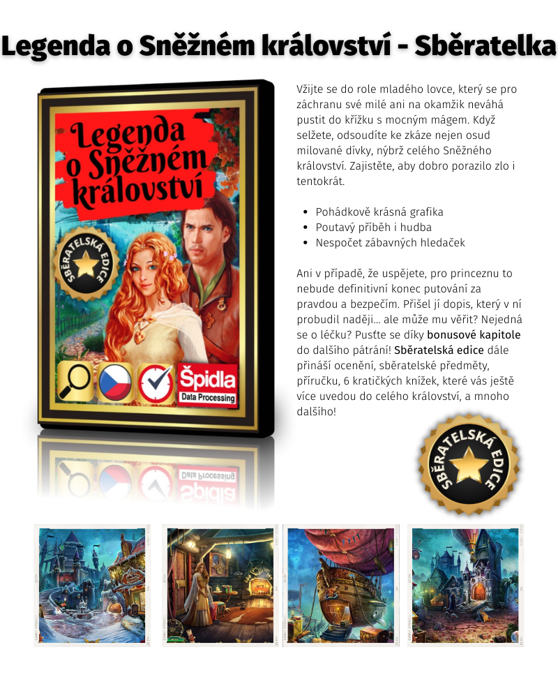 Legenda o Sněžném království - Sběratelská edice
